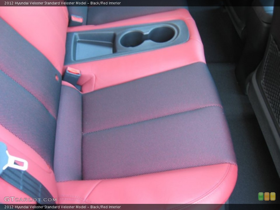 Black/Red Interior Photo for the 2012 Hyundai Veloster  #56726135