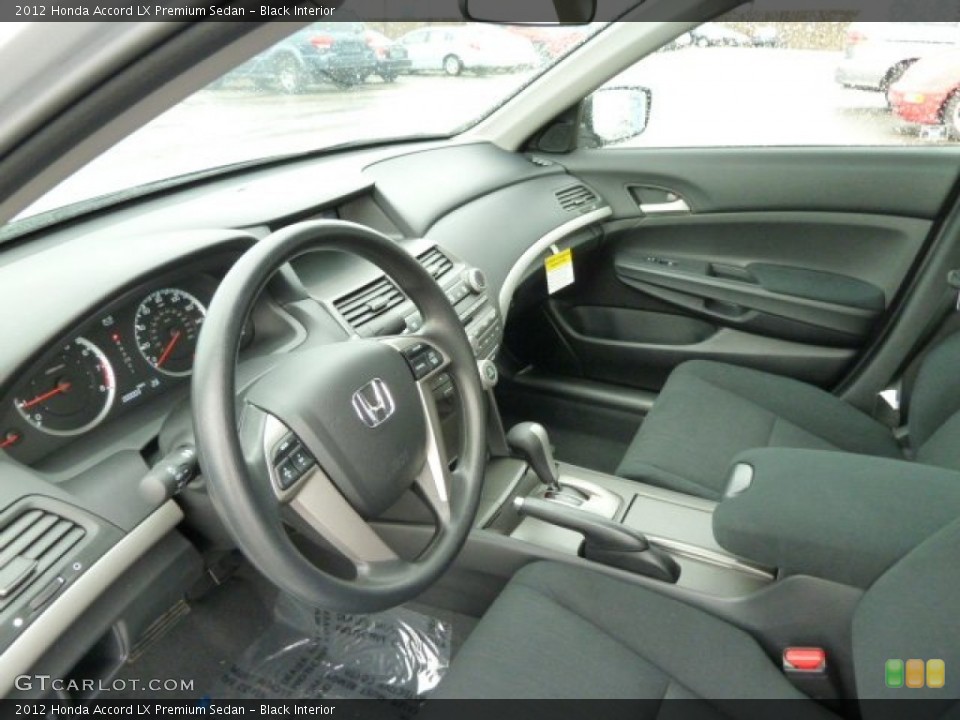 Black Interior Photo for the 2012 Honda Accord LX Premium Sedan #56726333