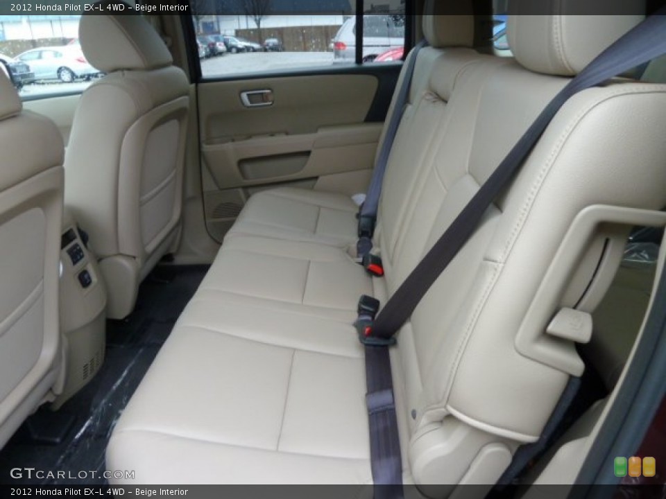 Beige Interior Photo for the 2012 Honda Pilot EX-L 4WD #56726642