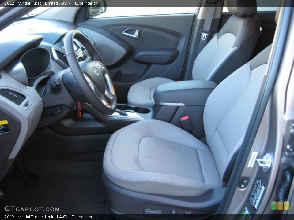 Taupe Interior Photo for the 2012 Hyundai Tucson Limited AWD #56727119