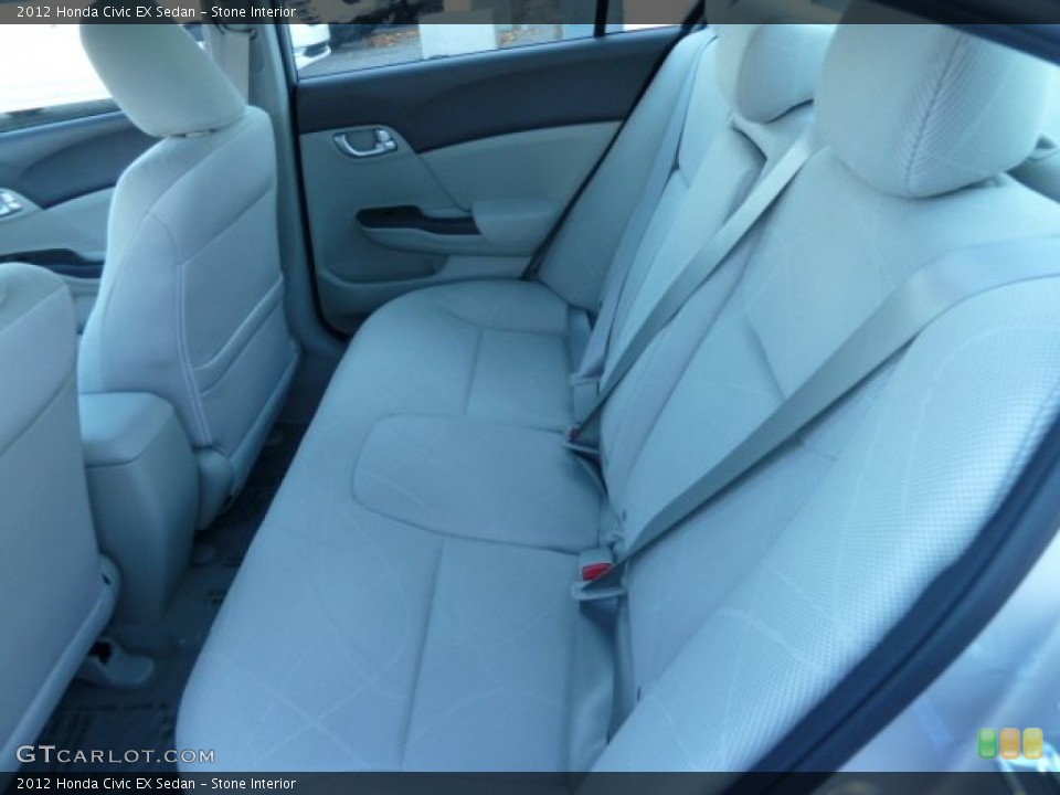 Stone Interior Photo for the 2012 Honda Civic EX Sedan #56727163