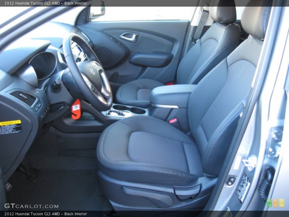 Black Interior Photo for the 2012 Hyundai Tucson GLS AWD #56727362