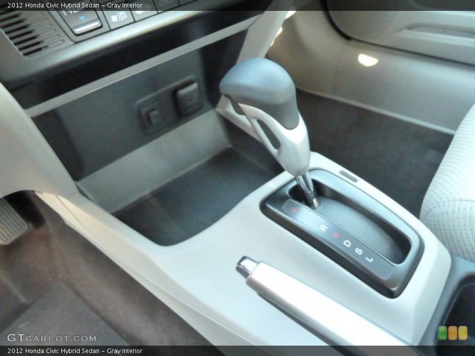 Gray Interior Transmission for the 2012 Honda Civic Hybrid Sedan #56727740
