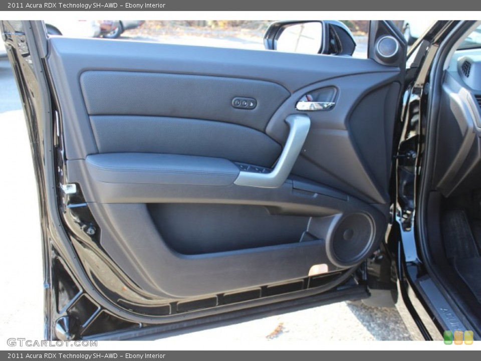 Ebony Interior Door Panel for the 2011 Acura RDX Technology SH-AWD #56728856