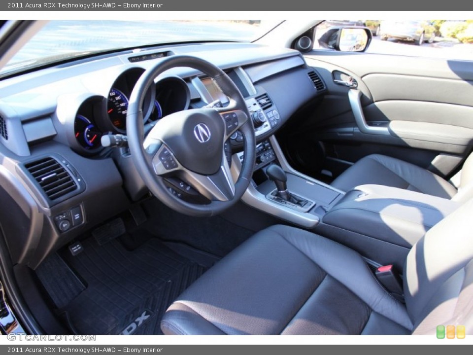 Ebony Interior Prime Interior for the 2011 Acura RDX Technology SH-AWD #56728866