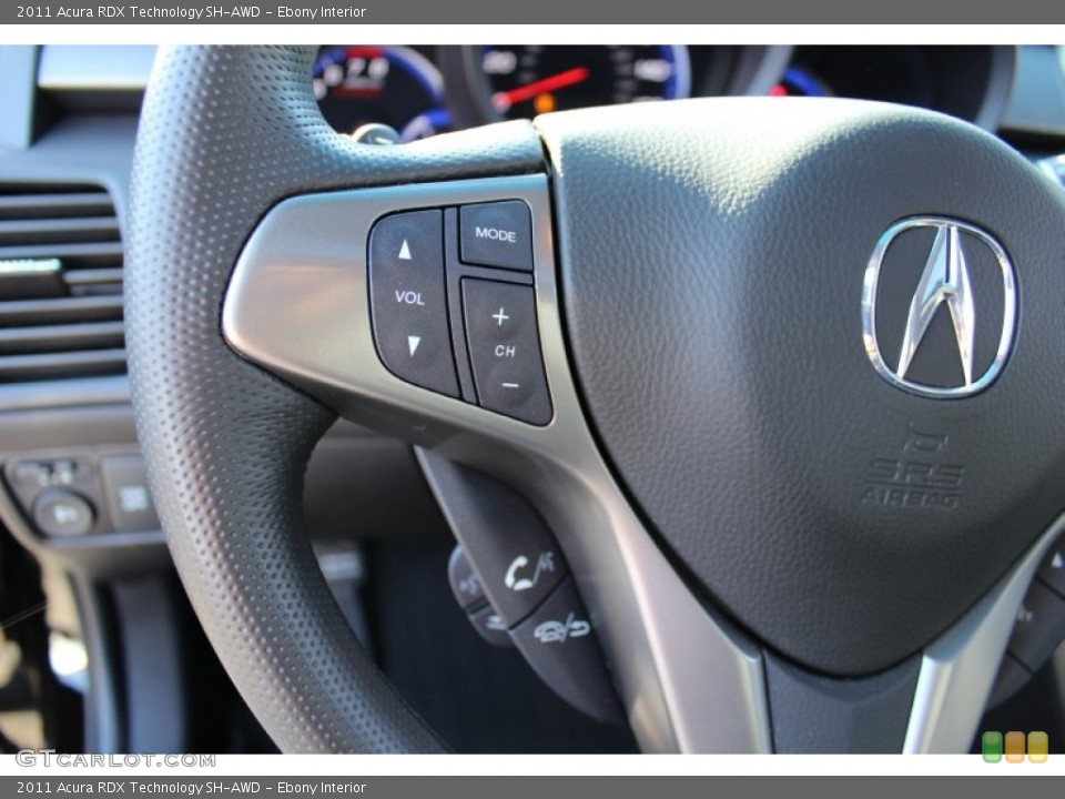 Ebony Interior Controls for the 2011 Acura RDX Technology SH-AWD #56728915