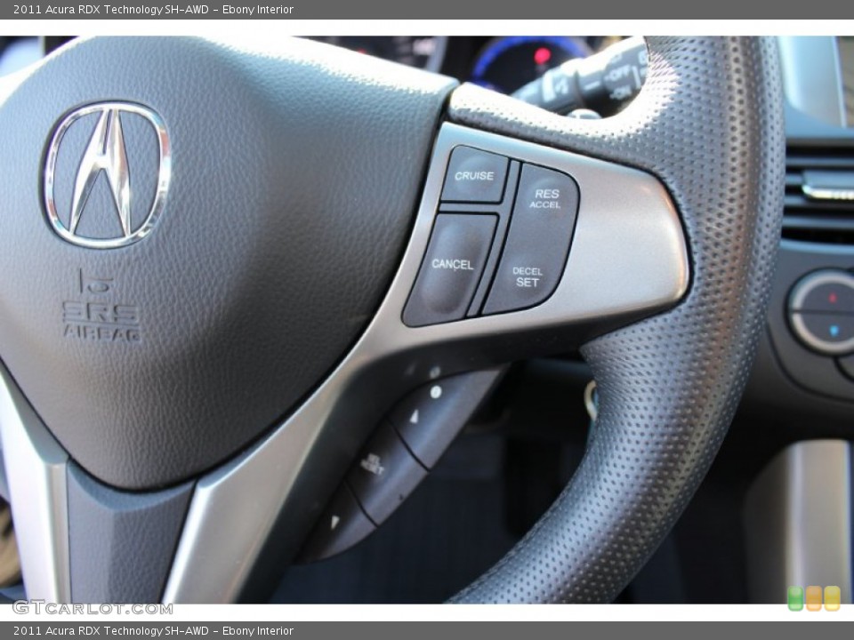 Ebony Interior Controls for the 2011 Acura RDX Technology SH-AWD #56728923