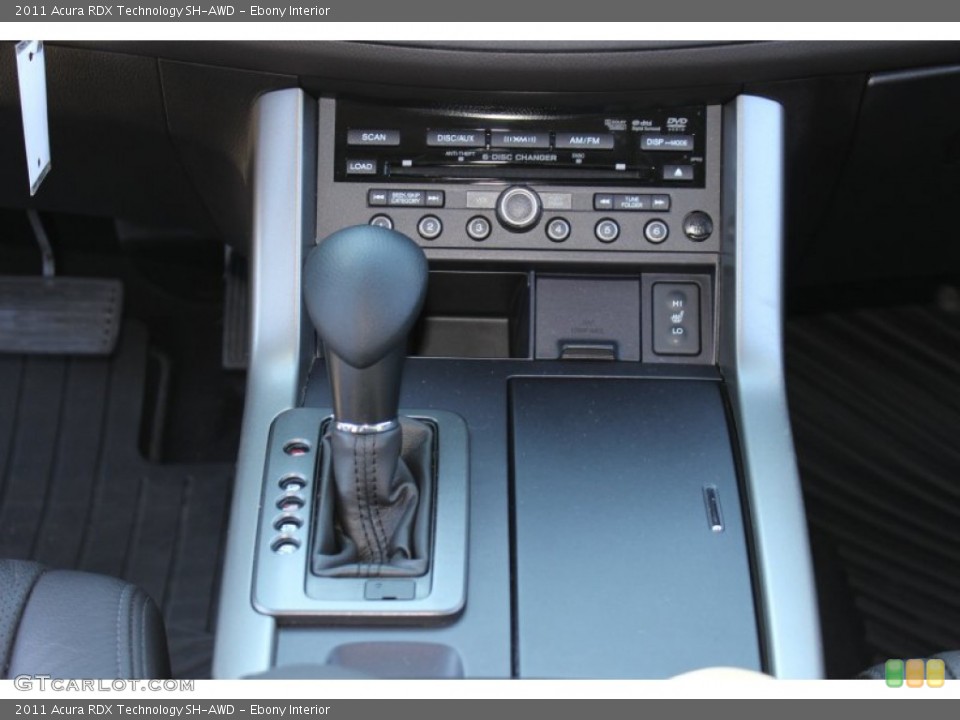Ebony Interior Transmission for the 2011 Acura RDX Technology SH-AWD #56728953