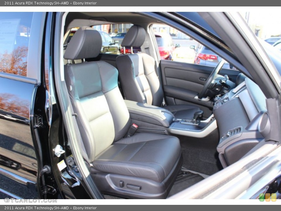 Ebony Interior Photo for the 2011 Acura RDX Technology SH-AWD #56729030