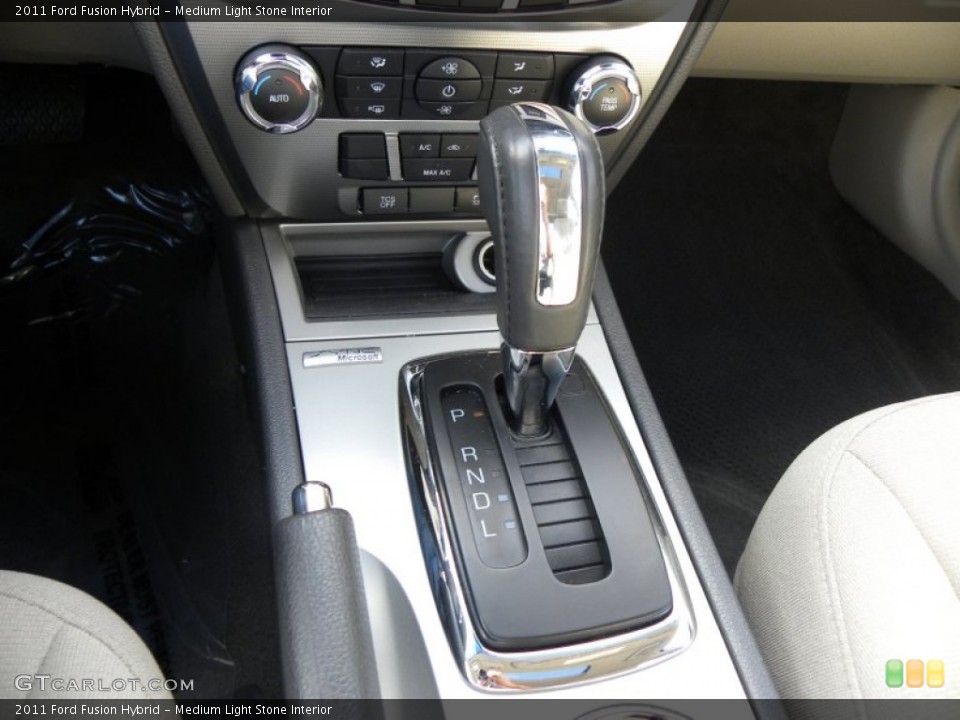 Medium Light Stone Interior Transmission for the 2011 Ford Fusion Hybrid #56732096