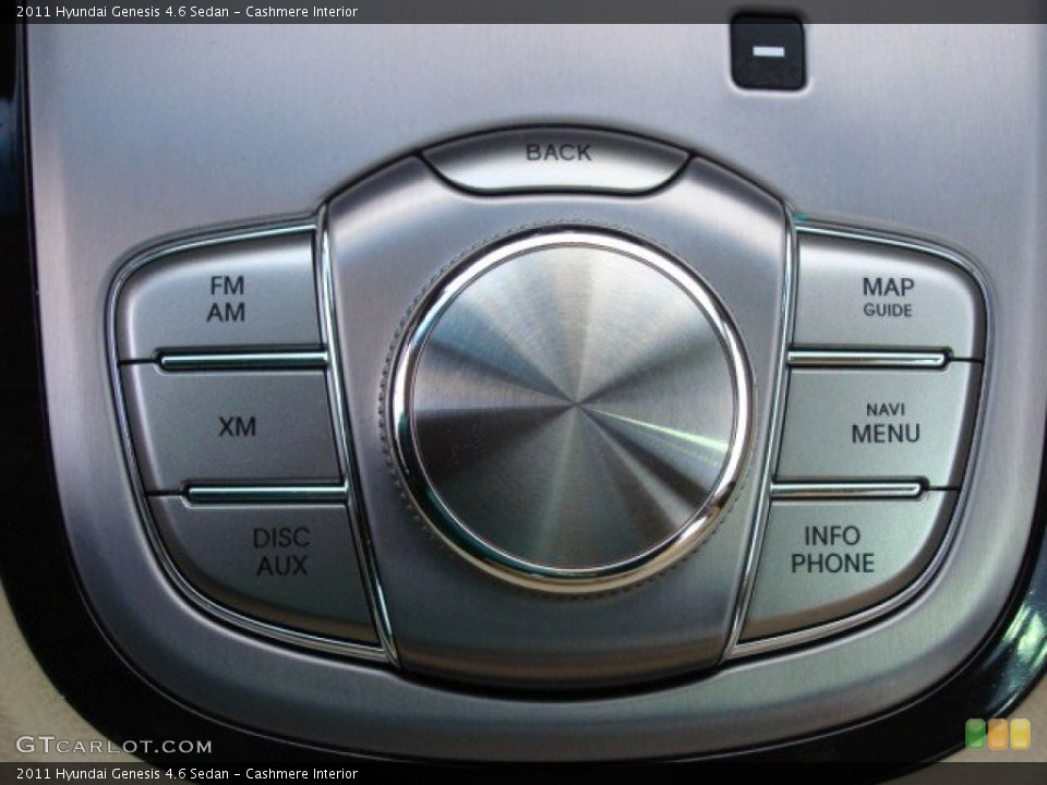 Cashmere Interior Controls for the 2011 Hyundai Genesis 4.6 Sedan #56732702