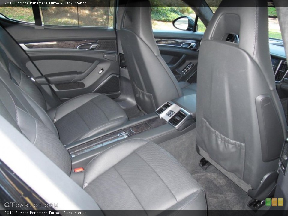 Black Interior Photo for the 2011 Porsche Panamera Turbo #56733296