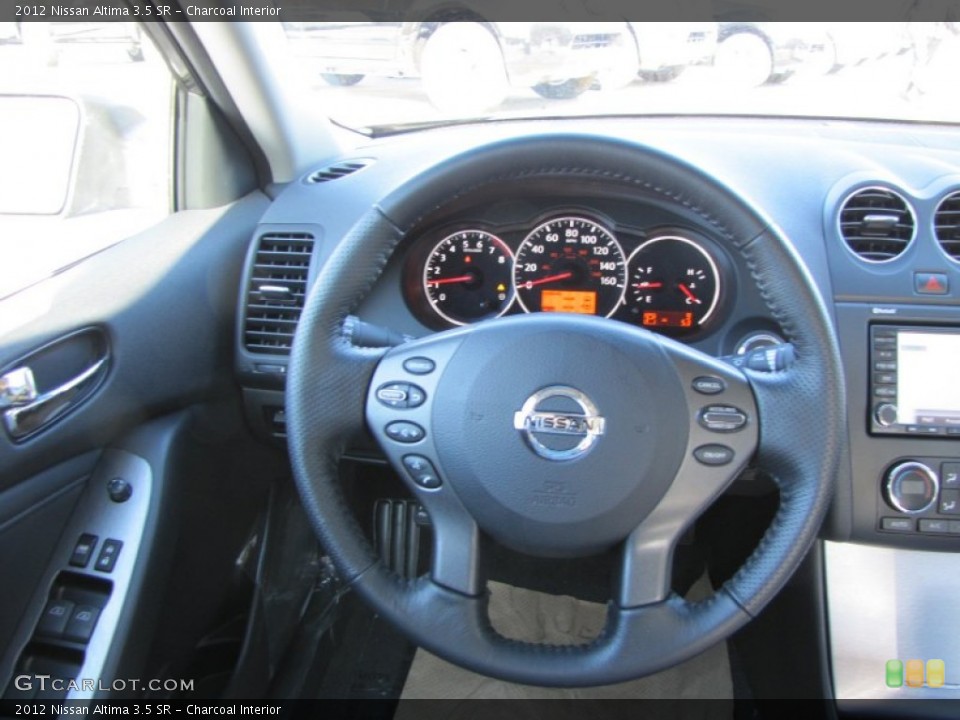 Charcoal Interior Steering Wheel for the 2012 Nissan Altima 3.5 SR #56733671