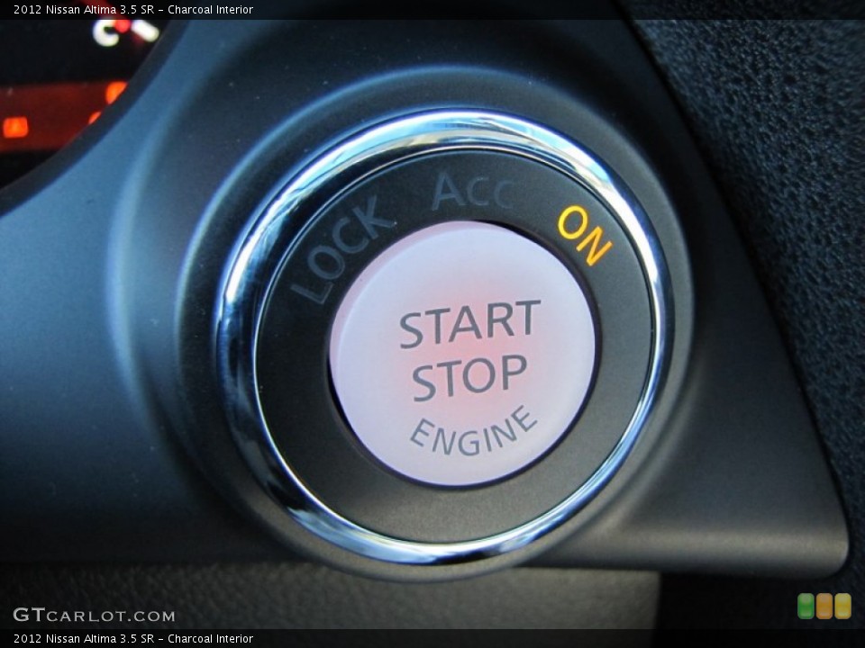 Charcoal Interior Controls for the 2012 Nissan Altima 3.5 SR #56733719