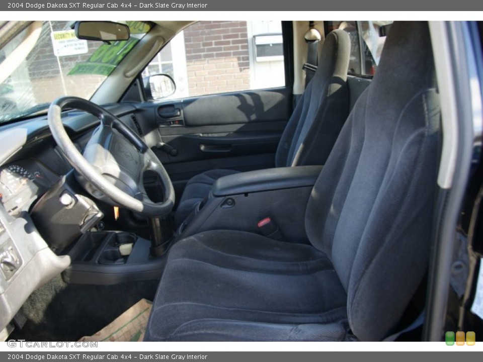 Dark Slate Gray Interior Photo for the 2004 Dodge Dakota SXT Regular Cab 4x4 #56736608