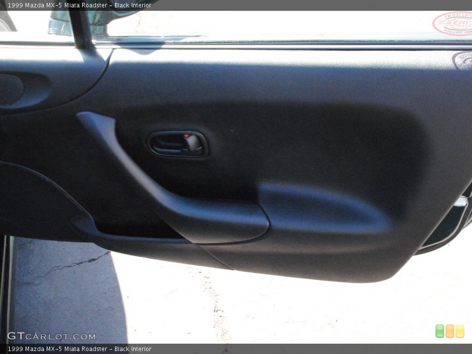 Black Interior Door Panel for the 1999 Mazda MX-5 Miata Roadster #56737165