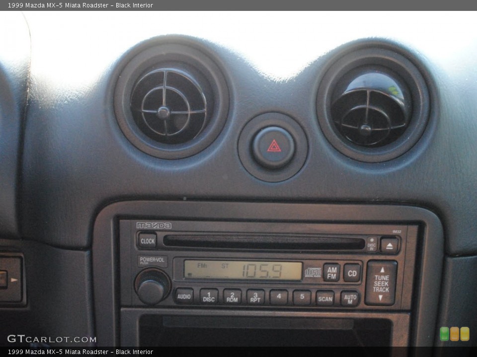 Black Interior Audio System for the 1999 Mazda MX-5 Miata Roadster #56737298
