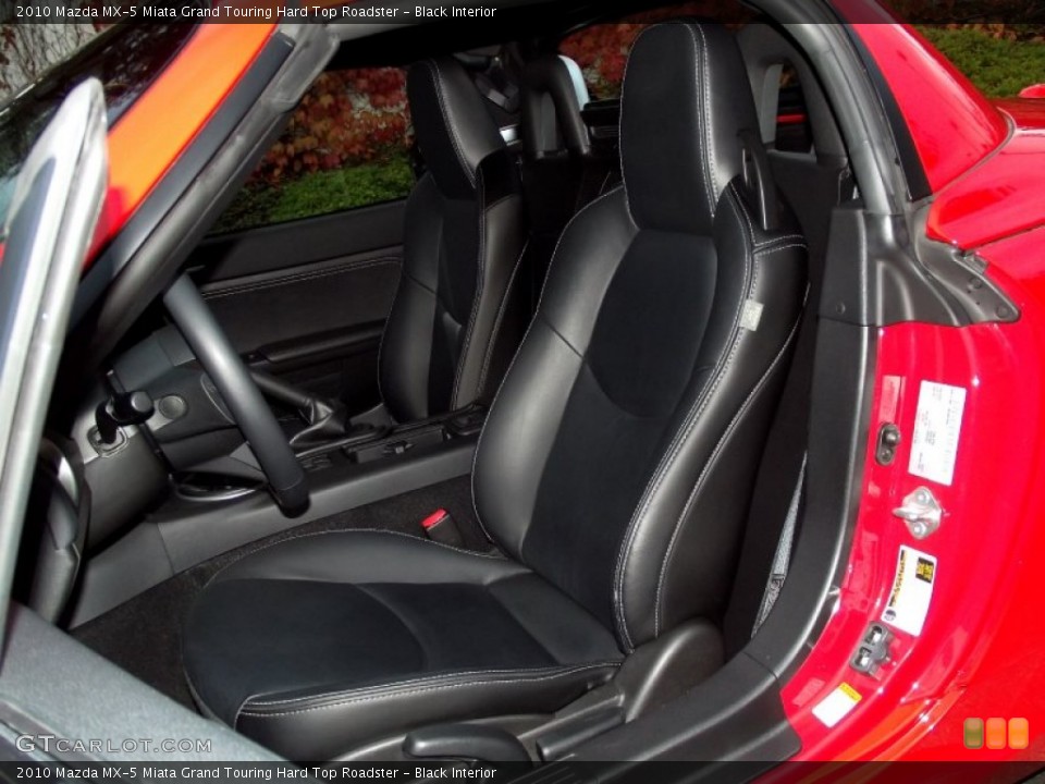 Black Interior Photo for the 2010 Mazda MX-5 Miata Grand Touring Hard Top Roadster #56738912