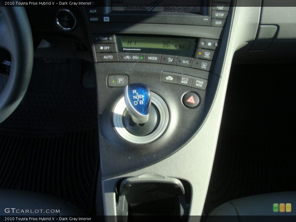 Dark Gray Interior Transmission for the 2010 Toyota Prius Hybrid V #56739949