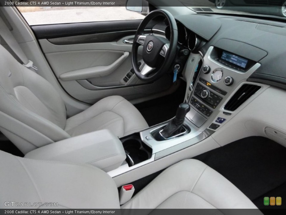 Light Titanium/Ebony Interior Photo for the 2008 Cadillac CTS 4 AWD Sedan #56740890