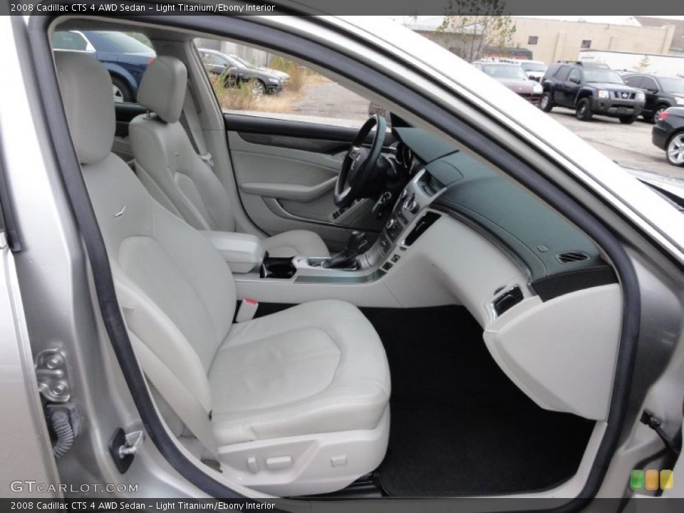 Light Titanium/Ebony Interior Photo for the 2008 Cadillac CTS 4 AWD Sedan #56740899