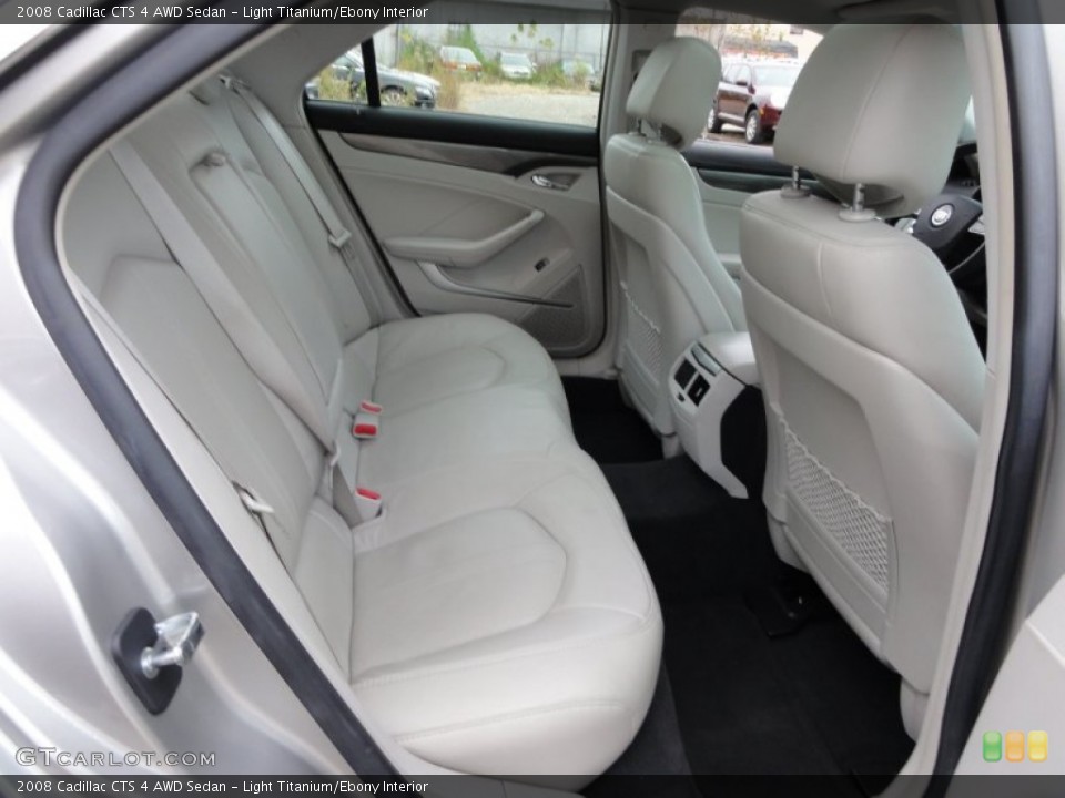Light Titanium/Ebony Interior Photo for the 2008 Cadillac CTS 4 AWD Sedan #56740938