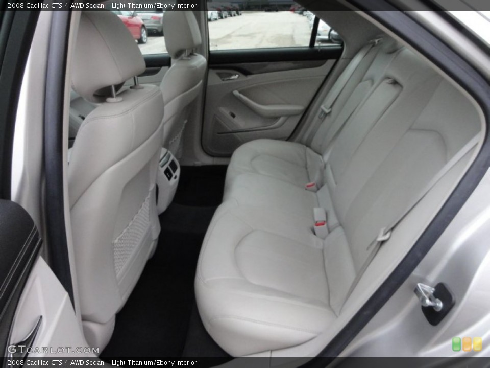 Light Titanium/Ebony Interior Photo for the 2008 Cadillac CTS 4 AWD Sedan #56740959