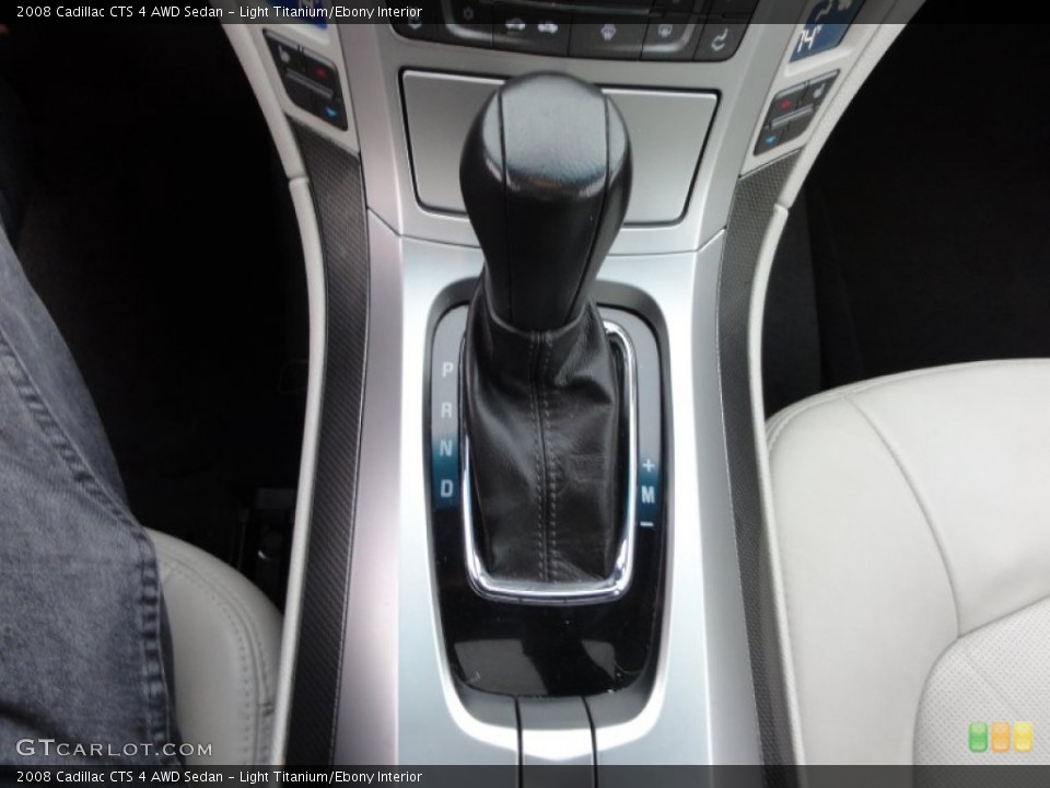 Light Titanium/Ebony Interior Transmission for the 2008 Cadillac CTS 4 AWD Sedan #56741112