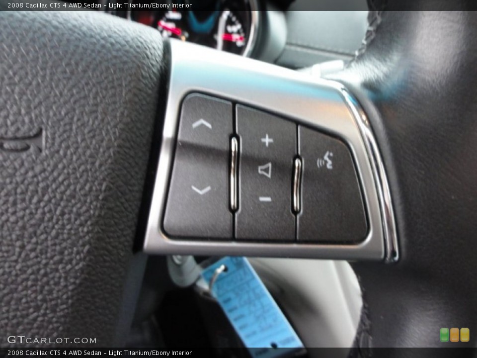 Light Titanium/Ebony Interior Controls for the 2008 Cadillac CTS 4 AWD Sedan #56741148
