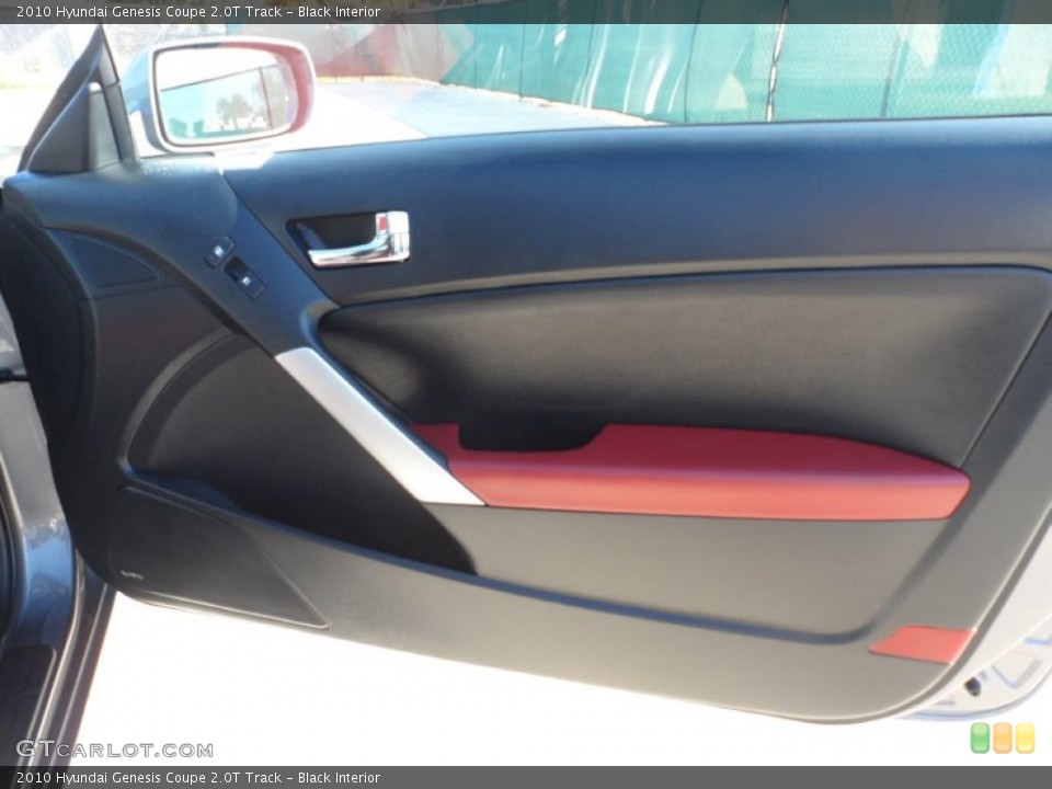 Black Interior Door Panel for the 2010 Hyundai Genesis Coupe 2.0T Track #56742828