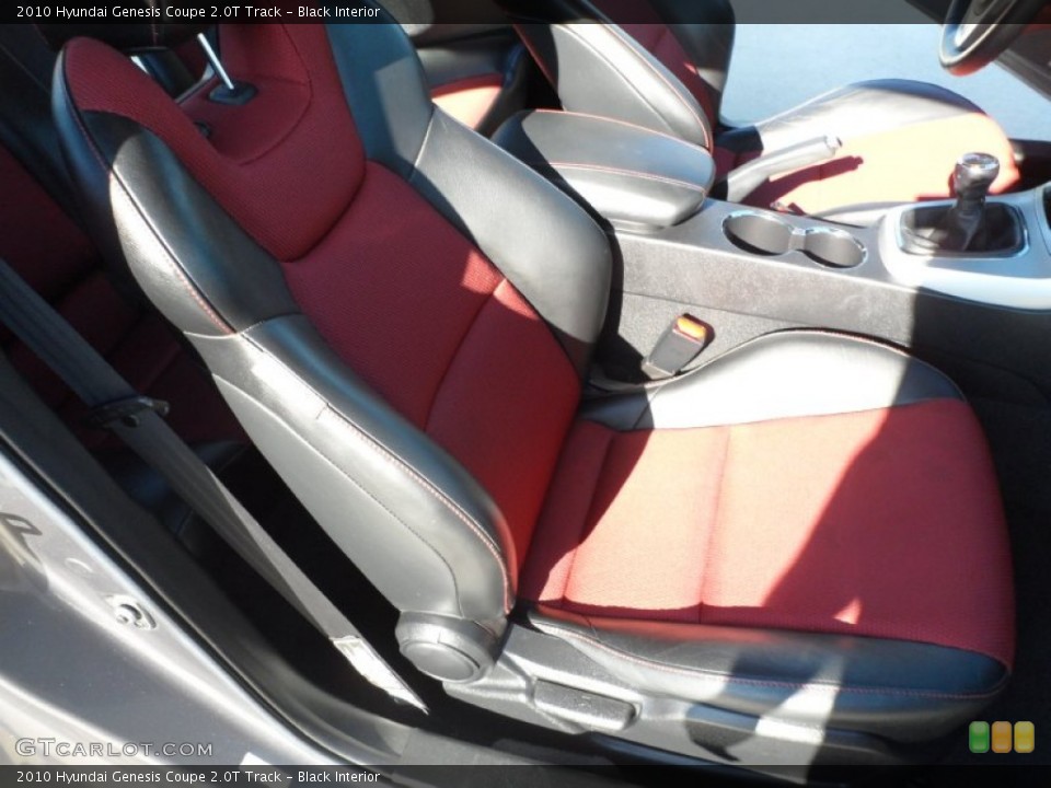 Black Interior Photo for the 2010 Hyundai Genesis Coupe 2.0T Track #56742846