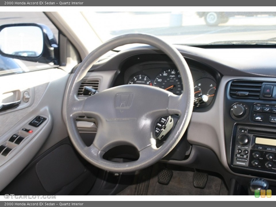 Quartz Interior Steering Wheel for the 2000 Honda Accord EX Sedan #56743689