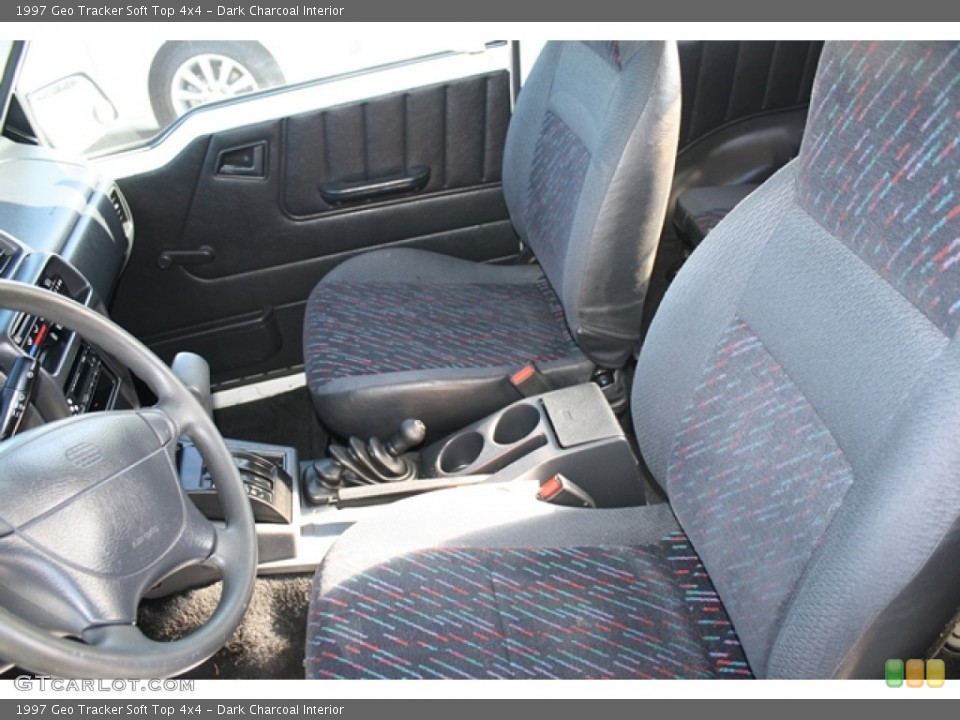 Dark Charcoal Interior Photo for the 1997 Geo Tracker Soft Top 4x4 #56743806