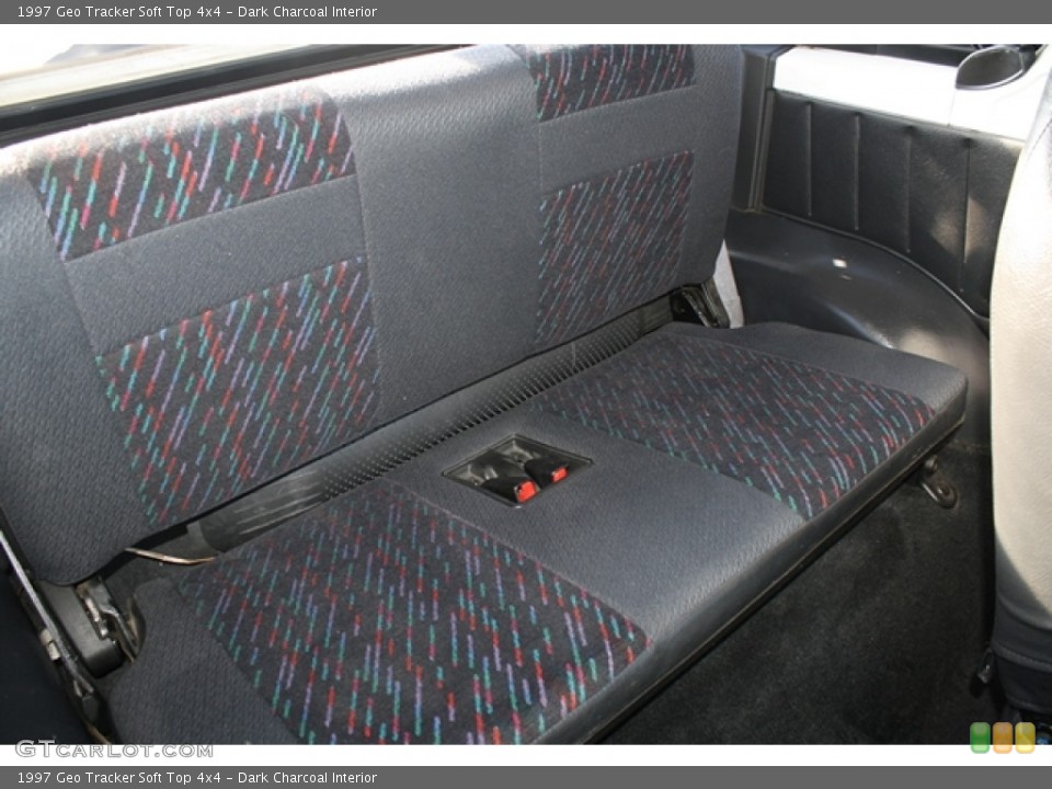 Dark Charcoal Interior Photo for the 1997 Geo Tracker Soft Top 4x4 #56743824