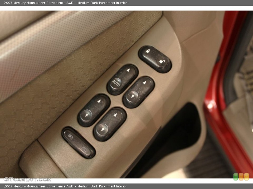 Medium Dark Parchment Interior Controls for the 2003 Mercury Mountaineer Convenience AWD #56745891