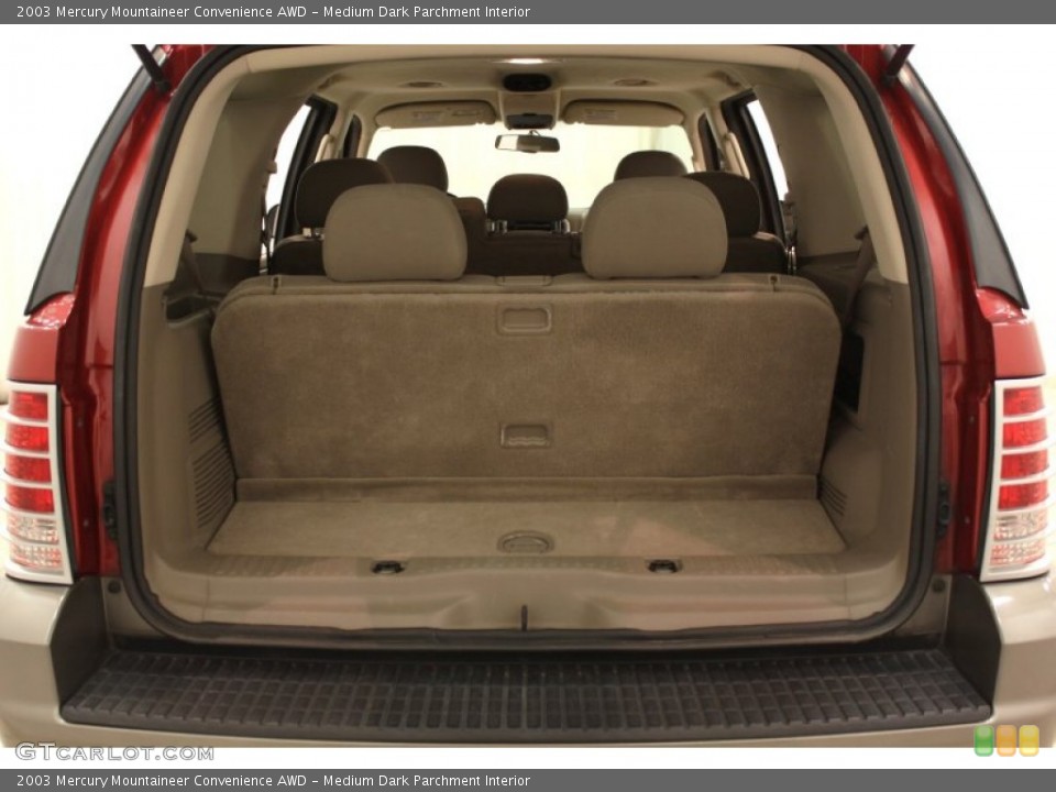 Medium Dark Parchment Interior Trunk for the 2003 Mercury Mountaineer Convenience AWD #56746002
