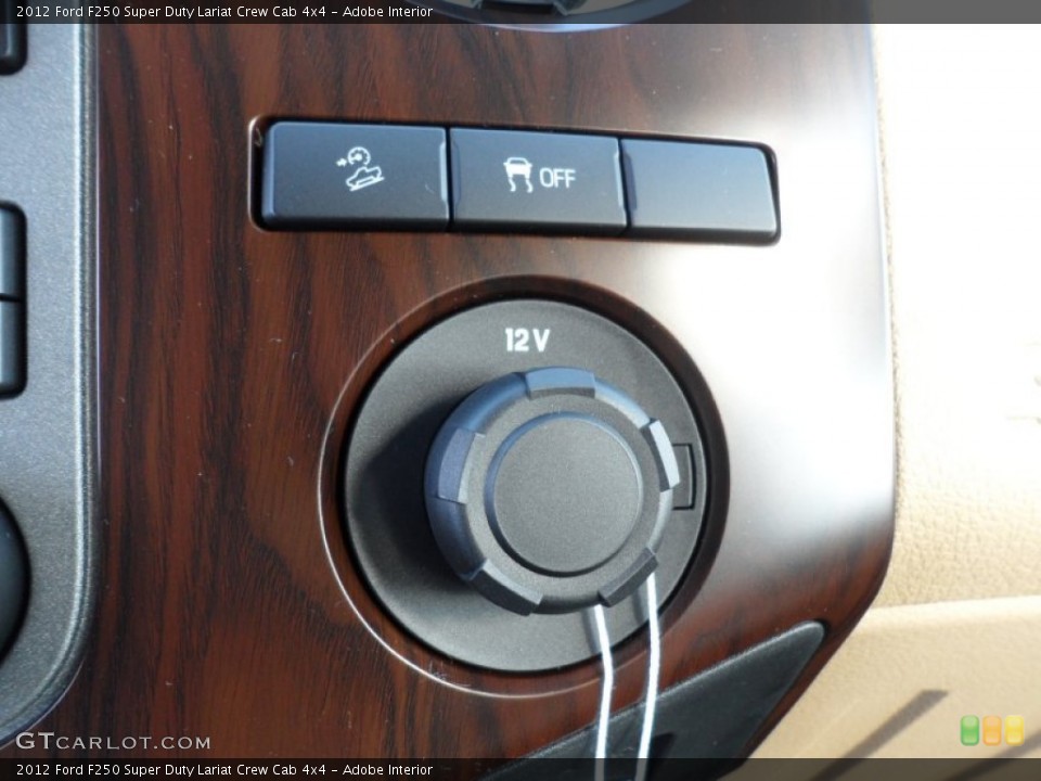 Adobe Interior Controls for the 2012 Ford F250 Super Duty Lariat Crew Cab 4x4 #56746257