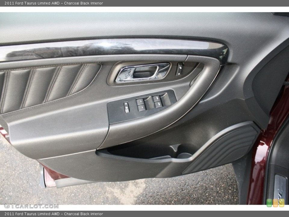 Charcoal Black Interior Door Panel for the 2011 Ford Taurus Limited AWD #56747523