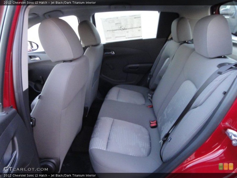 Jet Black/Dark Titanium Interior Photo for the 2012 Chevrolet Sonic LS Hatch #56748270
