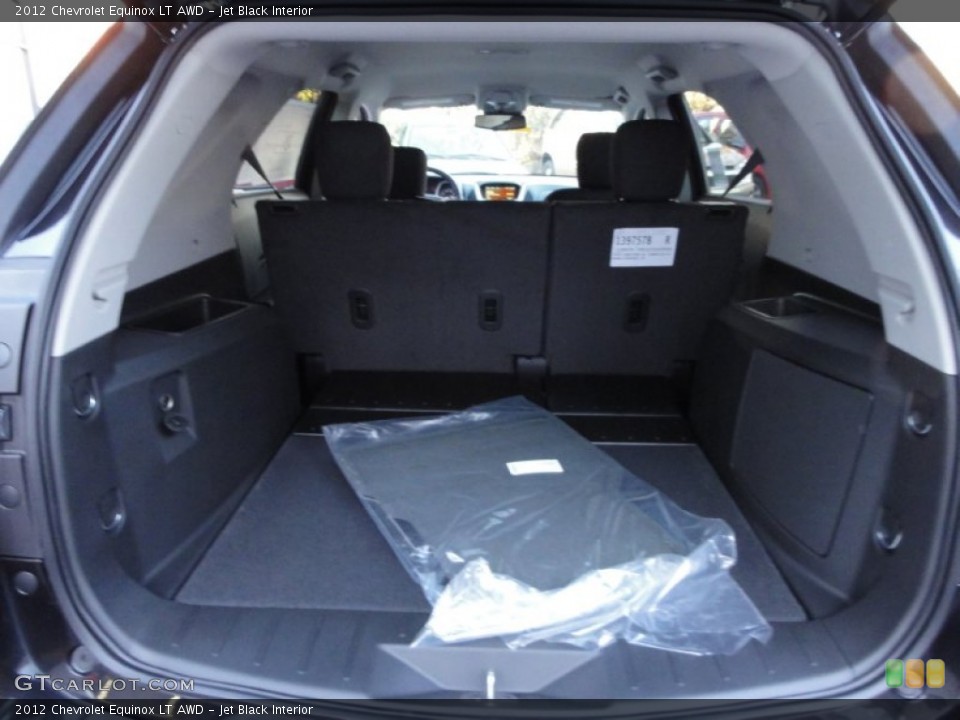 Jet Black Interior Trunk for the 2012 Chevrolet Equinox LT AWD #56748414