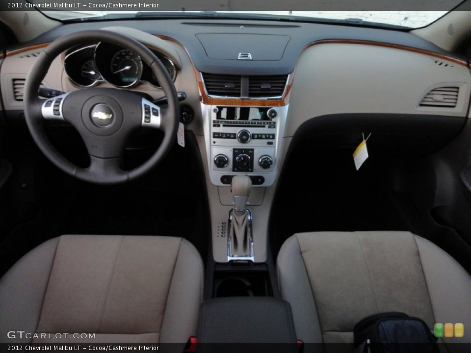 Cocoa/Cashmere Interior Dashboard for the 2012 Chevrolet Malibu LT #56749020