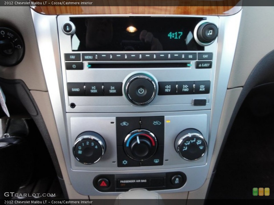 Cocoa/Cashmere Interior Audio System for the 2012 Chevrolet Malibu LT #56749047