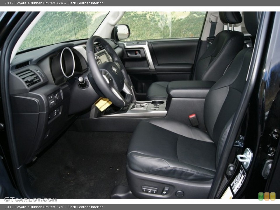 Black Leather Interior Photo for the 2012 Toyota 4Runner Limited 4x4 #56749407
