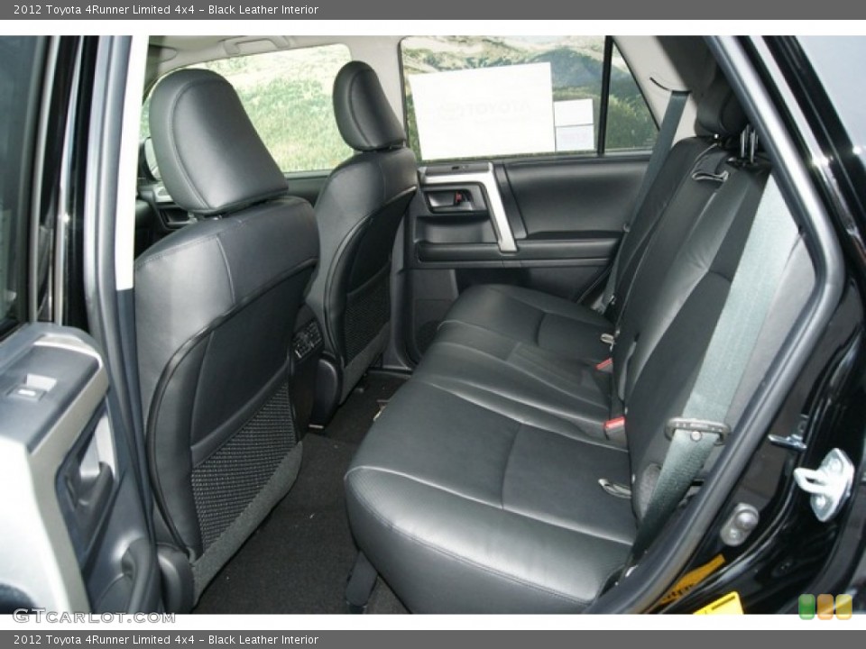 Black Leather Interior Photo for the 2012 Toyota 4Runner Limited 4x4 #56749434