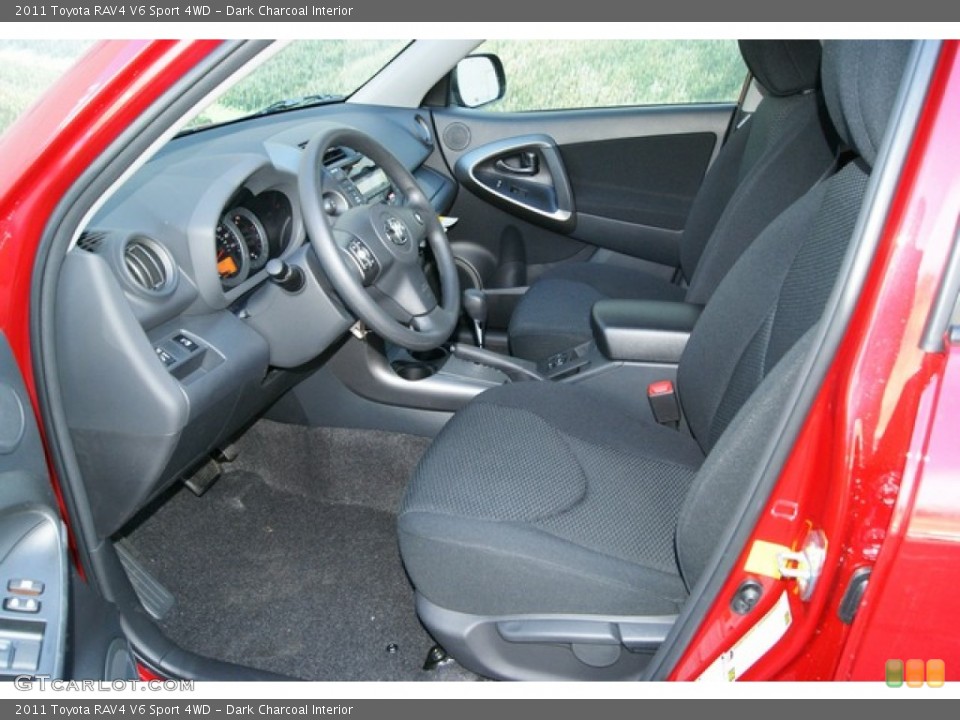 Dark Charcoal Interior Photo for the 2011 Toyota RAV4 V6 Sport 4WD #56749944