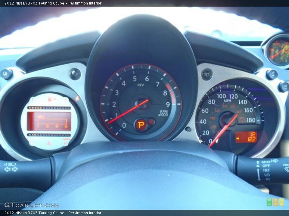 Persimmon Interior Gauges for the 2012 Nissan 370Z Touring Coupe #56752642