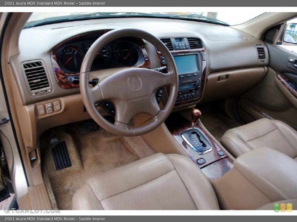 Saddle Interior Prime Interior for the 2001 Acura MDX  #56752785