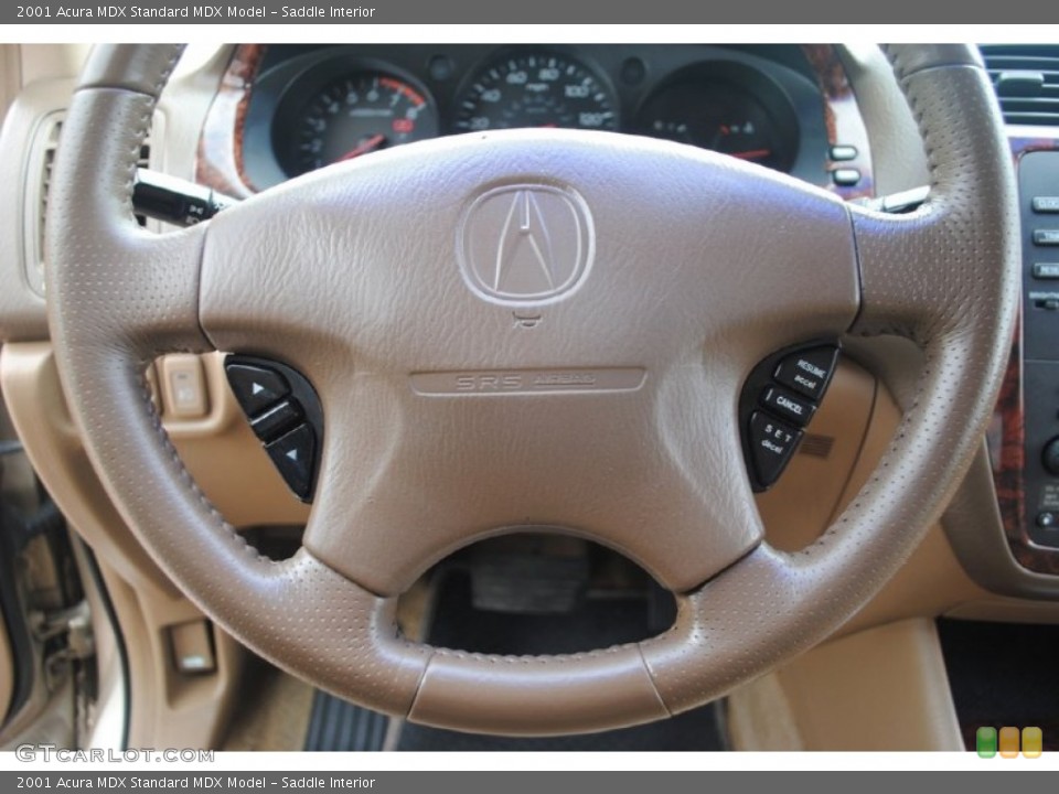 Saddle Interior Steering Wheel for the 2001 Acura MDX  #56752992