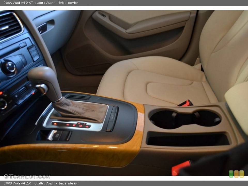 Beige Interior Transmission for the 2009 Audi A4 2.0T quattro Avant #56756199