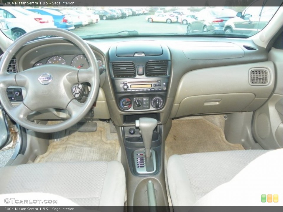 Sage Interior Dashboard for the 2004 Nissan Sentra 1.8 S #56757198